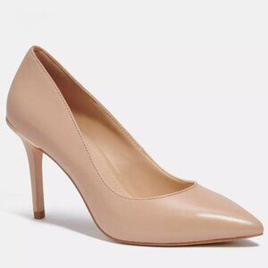 NWT COACH Women Heel Wiley Pump - Leather in Beechwood - Size 5.5, Height: 3.5"